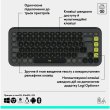 Клавіатура бездротова Logitech Pop Icon Keys, Graphite (920-013157)