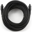 Кабель Cablexpert, Toslink to Toslink, 10м, Black (CC-OPT-10M)