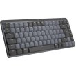 Клавіатура бездротова Logitech MX Mechanical Mini Minimalist, Graphite (920-010780)