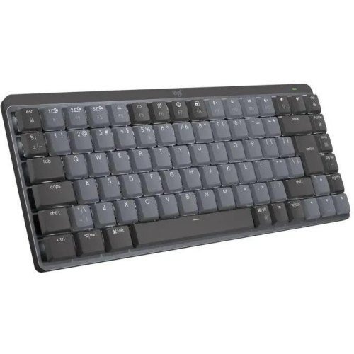 Клавіатура бездротова Logitech MX Mechanical Mini Minimalist, Graphite (920-010780)
