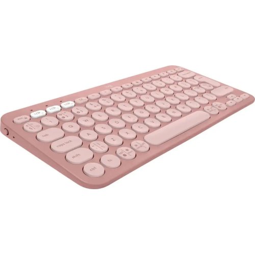 Клавіатура бездротова Logitech Pebble Keys 2 K380s, Rose (920-011853)