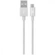 Кабель Ttec AlumiCable, USB Type-A to MicroUSB, 1.2м, Silver (2DK11G)