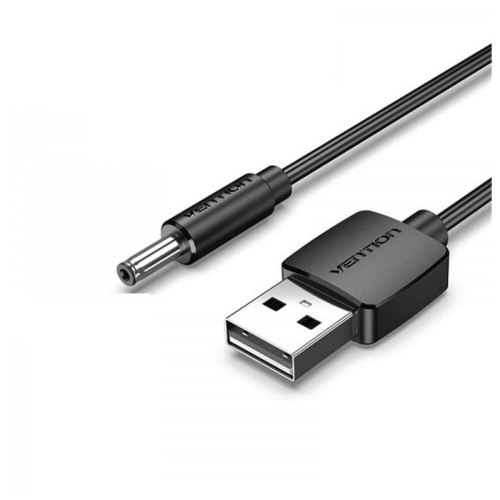 Кабель Vention, USB Type-A to DC 3.5мм, 0.5м, Black (CEXBD)