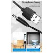 Кабель Vention, USB Type-A to DC 3.5мм, 0.5м, Black (CEXBD)