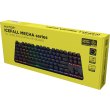 Клавіатура бездротова Hator Icefall Mecha TKL Wireless Rainbow, Black (HTK287UA)