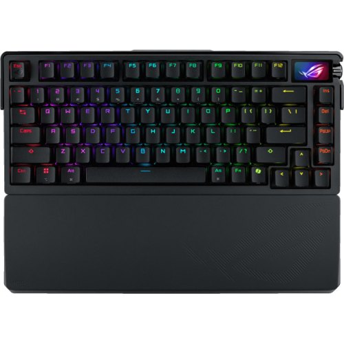 Клавіатура бездротова Asus ROG Azoth Extreme 81key, Black (90MP03MA-BKUA01)