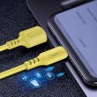 Кабель ColorWay, USB Type-A to MicroUSB, 2.4А, 1м, Yellow (CW-CBUM043-Y)