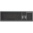 Клавіатура бездротова Maxxter KBW-01G-UA, Gray/Black