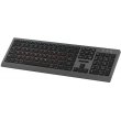 Клавіатура бездротова Maxxter KBW-01G-UA, Gray/Black