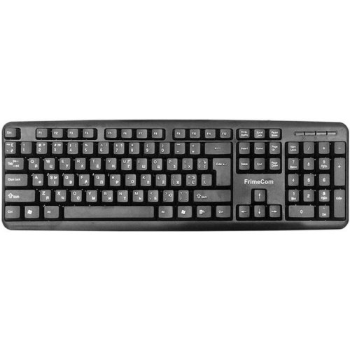 Клавіатура дротова FrimeCom SW-K100, USB, Black