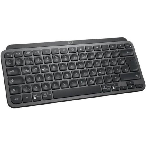 Клавіатура бездротова Logitech MX Keys Mini For Business Wireless Illuminated, US, Graphite (920-010608)