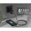 Кабель REAL-EL Premium Leather, USB Type-A to USB Type-C, 1м, Black (EL123500049)