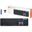 Клавіатура бездротова 2E KS240 WL BT, Gray (2E-KS240WG_UA)