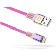 Кабель REAL-EL, USB Type-A to Lightning, 1м, Rainbow (EL123500051)