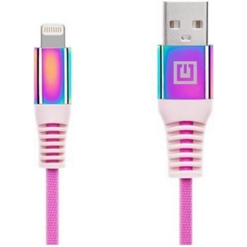 Кабель REAL-EL, USB Type-A to Lightning, 1м, Rainbow (EL123500051)