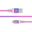 Кабель REAL-EL, USB Type-A to Lightning, 1м, Rainbow (EL123500051)