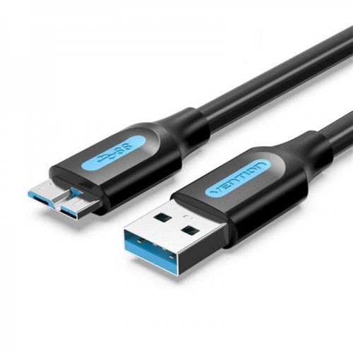Кабель Vention, USB Type-A to MicroUSB Type-B, 1м, Black (COPBF)