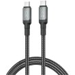 Кабель XO NBQ264A-CC, USB Type-C to USB Type-C, 1м, Black (NB-Q264A-CC.black)