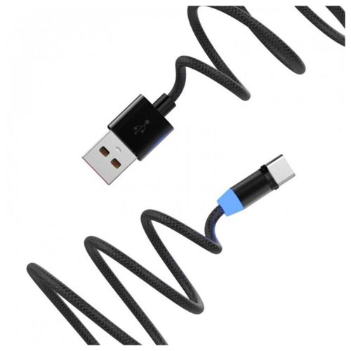 Кабель SkyDolphin S59T Magnetic, USB Type-A to USB Type-C, 1м, Black (SDUSB-000441)