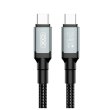 Кабель XO, USB Type-C to USB Type-C, 5А, 240W, 2м, Black (NB-Q264B-CC.black)