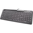 Клавіатура дротова Maxxter KB-01B-UA, Black