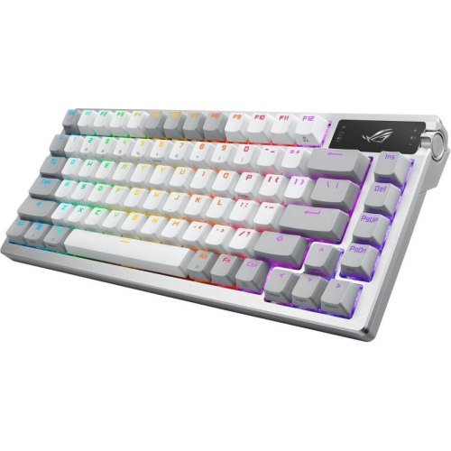 Клавіатура бездротова Asus ROG Azoth RGB WL BT, White (90MP031A-BKUA11)