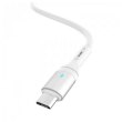 Кабель SkyDolphin S06V LED Smart Power, USB Type-A to MicroUSB, 1м, White (USB-000558)