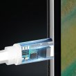 Кабель ColorWay, USB Type-A to Lightning, 0.25м, White (CW-CBUM-LM25W)