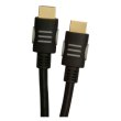 Кабель Tecro, HDMI to HDMI, v1.4, 7.5м, Black (HD 07-50)