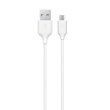 Кабель Ttec, USB Type-A to MicroUSB, 1.2м, White (2DK7530B)