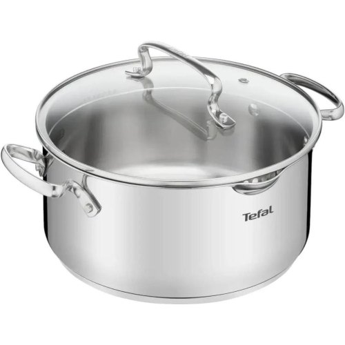 Каструля Tefal Duetto+, 24см, 5л, нержавіюча сталь (G7194656)