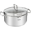 Каструля Tefal Duetto+, 24см, 5л, нержавіюча сталь (G7194656)