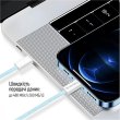 Кабель ColorWay, USB Type-C to Lightning, 3.0А, 1м, Blue (CW-CBPDCL061-BL)