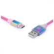 Кабель REAL-EL Premium, USB Type-A to USB Type-C, 1м, Rainbow (EL123500050)