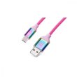 Кабель REAL-EL Premium, USB Type-A to USB Type-C, 1м, Rainbow (EL123500050)