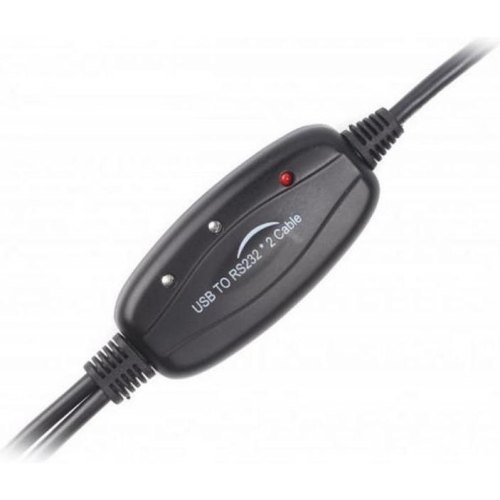 Кабель Viewcon, USB Type-A to 2хCOM, 9+25pin, 1.4м, Black (VE591)