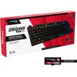 Клавіатура дротова HyperX Alloy Origins Core PBT, Red Switch, RGB, Black (639N7AA)