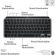 Клавіатура бездротова Logitech MX Keys Mini for Mac Minimalist Wireless Illuminated, Space Gray (920-012652)