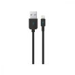 Кабель Ttec, USB Type-A to Lightning, 1.2м, Black (2DKM01S)
