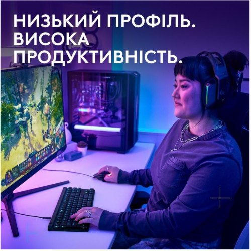 Клавіатура дротова Logitech G515 TKL, Black (920-012872)