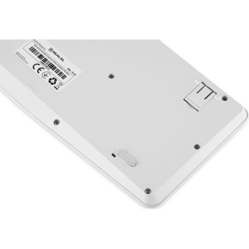 Клавіатура дротова REAL-EL RK-513, White (EL123100047)