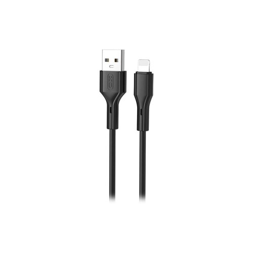 Кабель XO NB230, USB Type-A to Lightning, 2.4A, 1м, Black (NB230-AI.black)