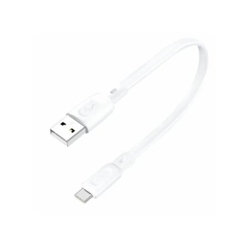 Кабель Foneng X107, USB Type-A to USB Type-C, 3A, 0.25м, White (X107-CA-TC)