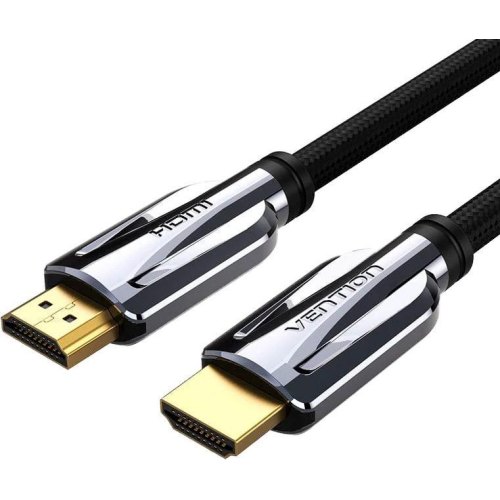 Кабель Vention, HDMI to HDMI, v2.1, 1.5м, Black (AALBG)
