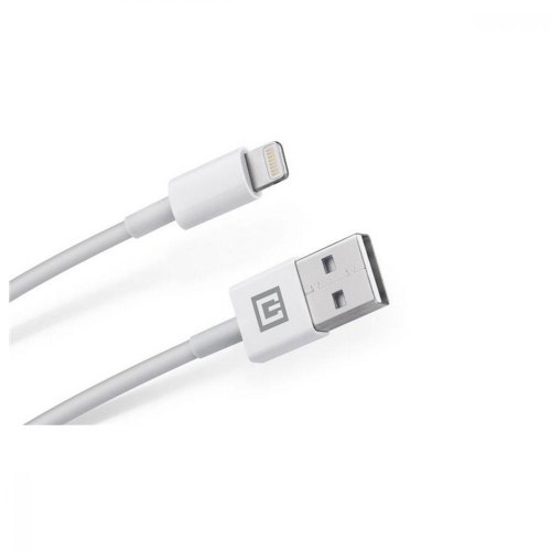 Кабель REAL-EL, USB Type-A to Lightning, 2м, White (EL123500056)