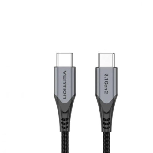 Кабель Vention, USB Type-C to USB Type-C, 0.5м, Black (TAHHD)