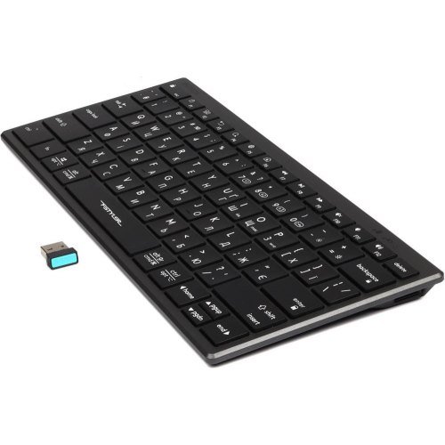 Клавіатура бездротова A4Tech Fstyler FBX51C, Grey