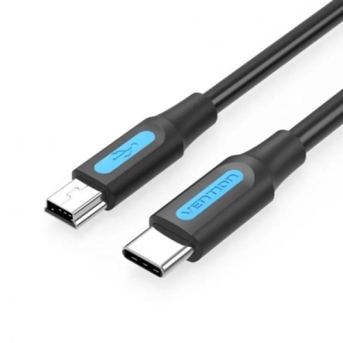 Кабель Vention, USB Type-C to miniUSB, 2м, Black (COWBH)
