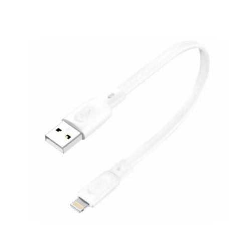 Кабель Foneng X107, USB Type-A to Lightning, 2.4A, 0.25м, White (X107-CA-IP)