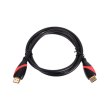 Кабель VCOM, HDMI to HDMI, v1.4, 1м, Black (CG525-R-1.0)
